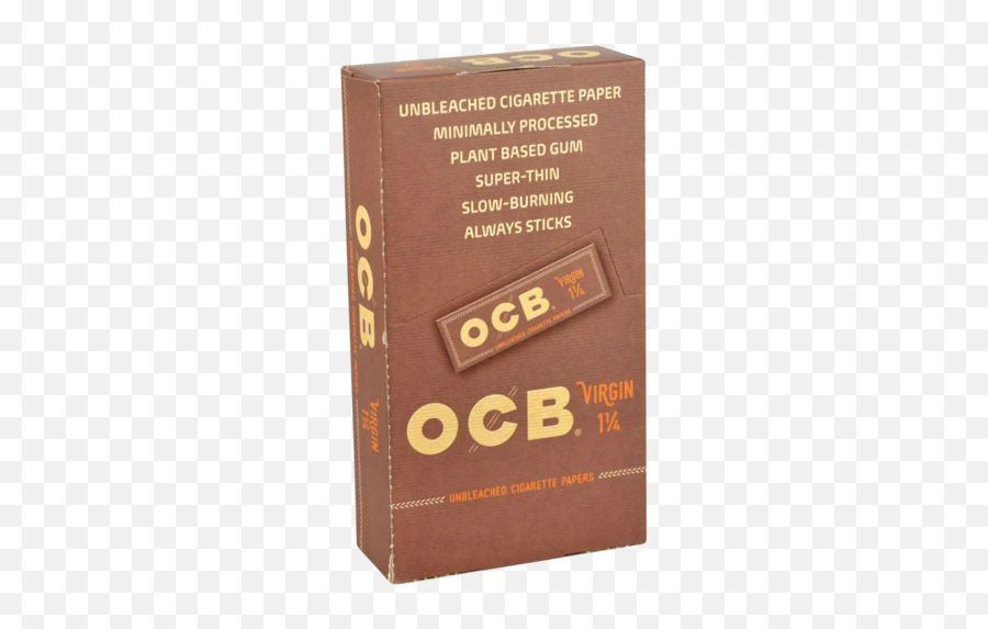 Ocb Virgin 1 14 Rolling Papers - 24 Pack Rolling Paper Emoji,2 Hand Cigarette Emoji