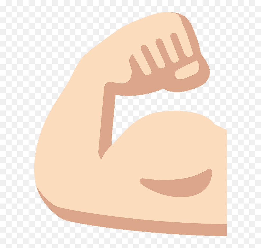 Flexed Biceps Emoji Clipart - Asi Oh Hunde A Lyrics,Bicep Emoji