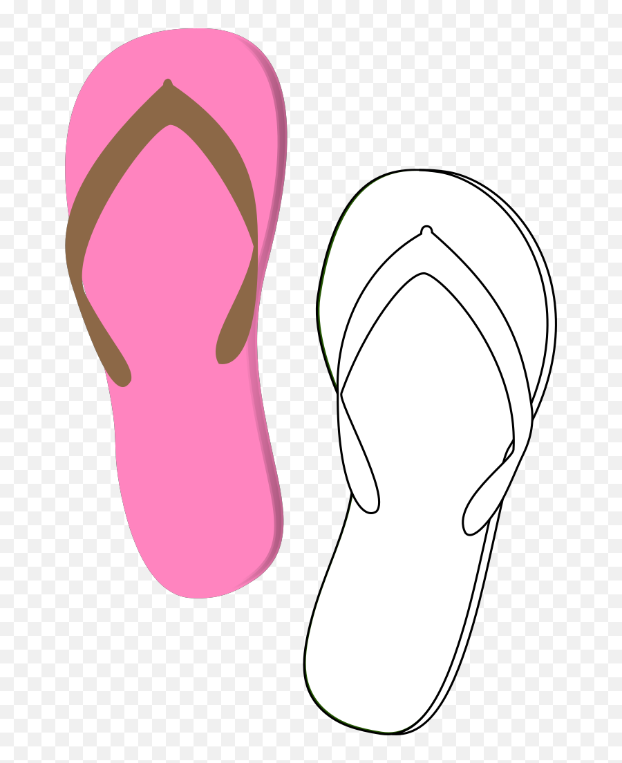 Flip Flops Pink Png Svg Clip Art For - For Women Emoji,Flip Flop Emoji