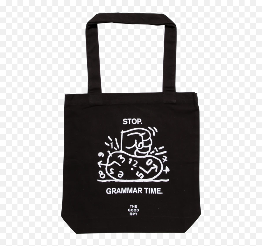 Stop - Tote Bag Emoji,Emoji Book Bags