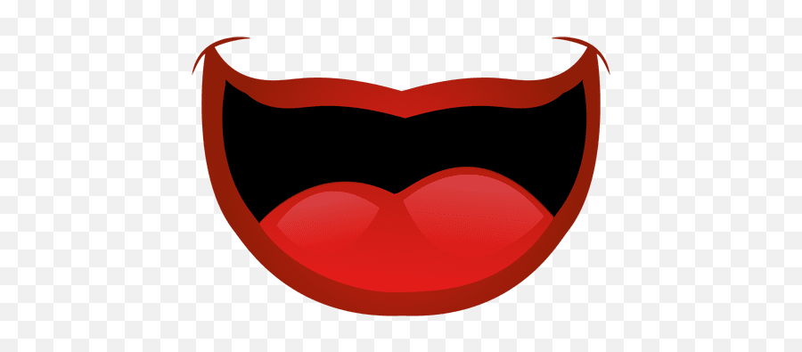 Mouth - Vector Picker Boca Vermelha Em Desenho Emoji,Covering Mouth Emoji