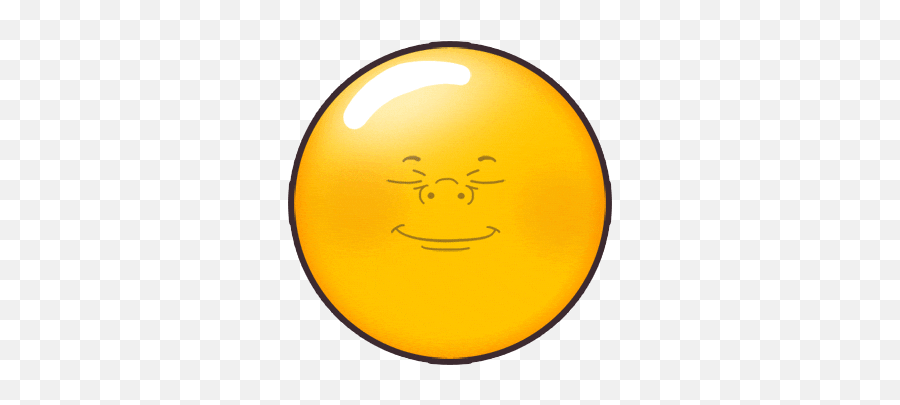 Gag Food Sticker - Happy Emoji,Gag Emoji