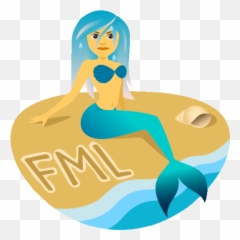 Fml Mermaid Life Gif - Emoji