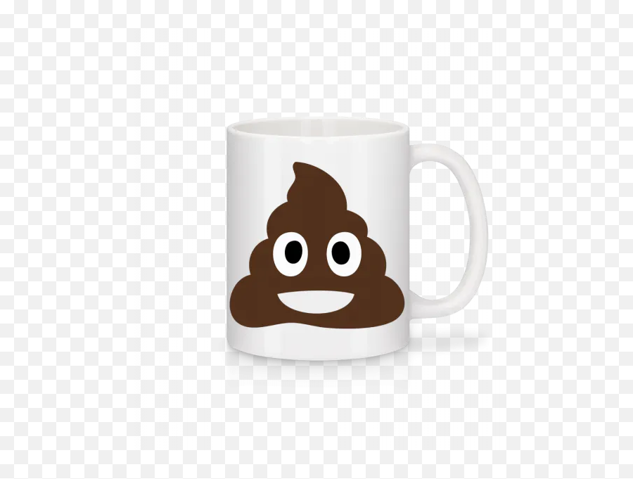 Emoji Tas De Merde Mug En Céramique Blanc - Thanks For Putting Up With My Poop Emoji,Mug Emoji