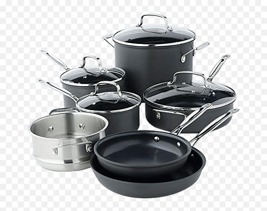 Cuisinart 11 - Piece Chefu0027s Collection Hard Anodized Cookware Set Pan Emoji,Emoji Pajama Set