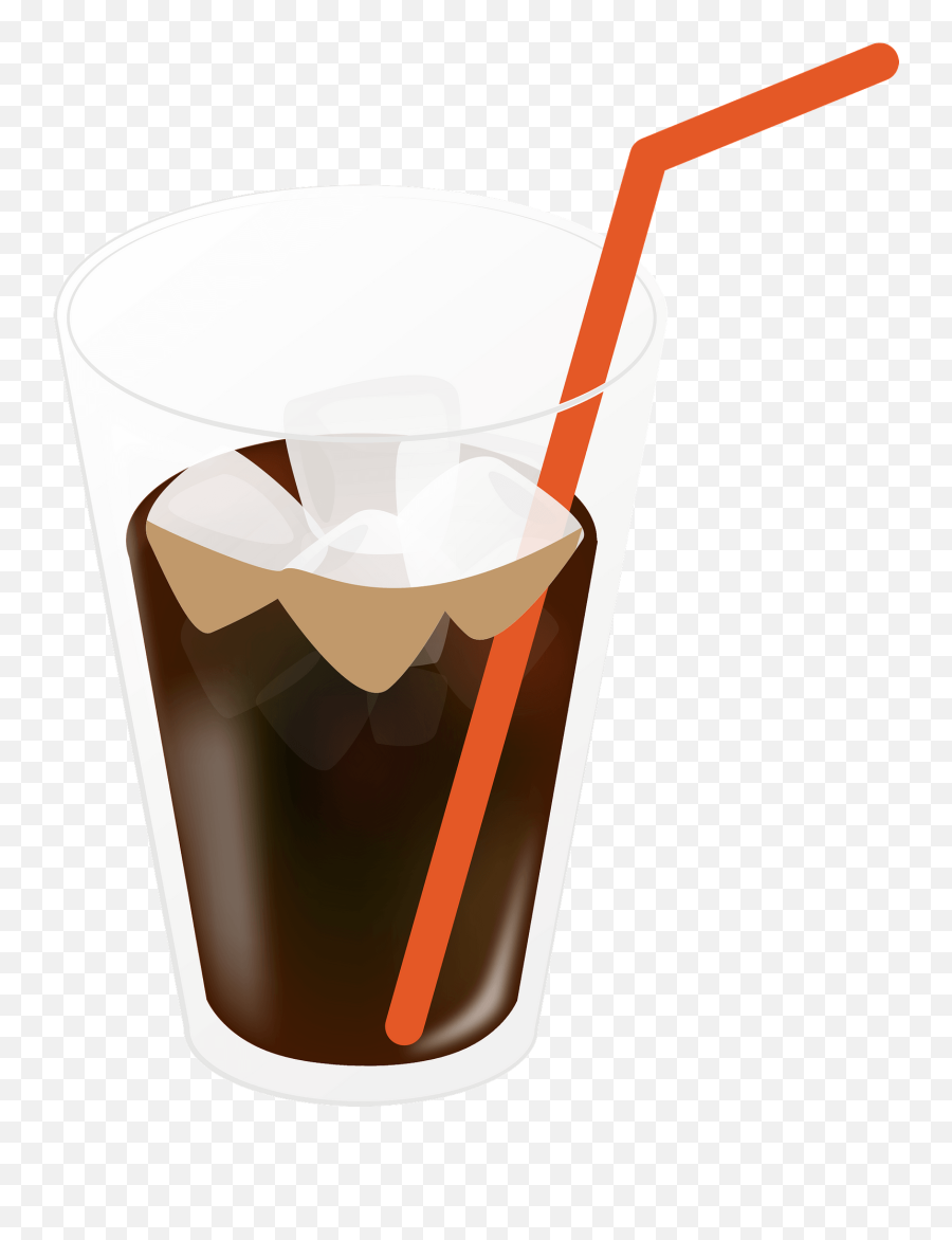 Iced Coffee Clipart - Png Iced Coffee Cup Clipart Emoji,Iced Coffee Emoji
