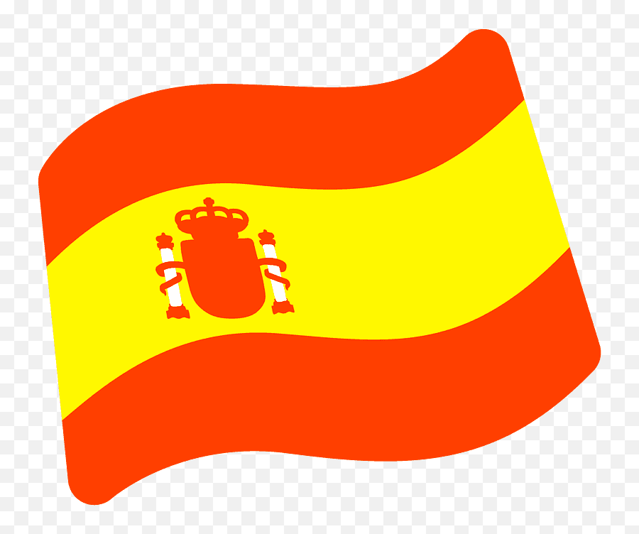 Spain Flag Emoji Clipart - Transparent Spain Flag Emoji,Mexican Flag Emoji Android
