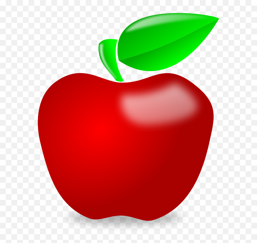 Red Apple Png Download Free Clip Art - Transparent Background Apple Clipart Emoji,Red Apple Emoji