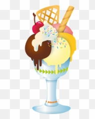 Ice Cream Cup Icecream - Emoji
