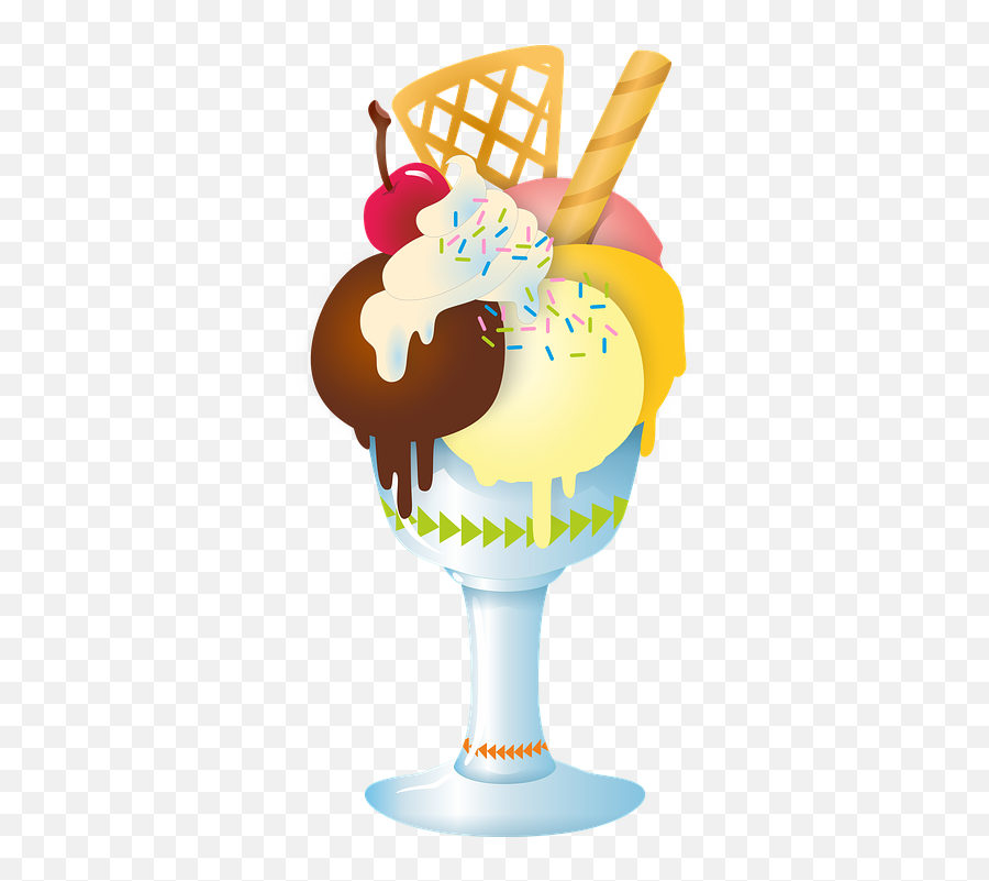 Ice Cream Cup Icecream - Ice Cream Emoji,Emoji Ice Cream Cake