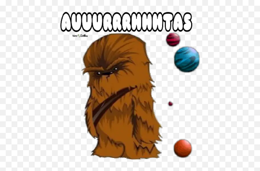 Star Wars Stickers For Whatsapp - Happy Birthday Chewbacca Emoji,Chewbacca Emoji