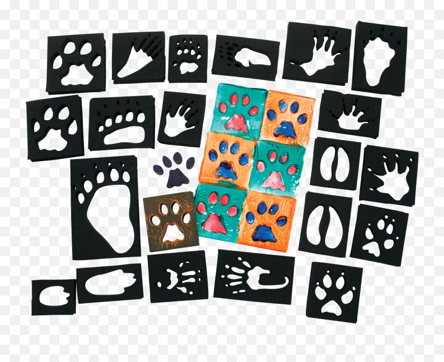 Animal Track Stampers - Art Emoji,Opossum Emoji