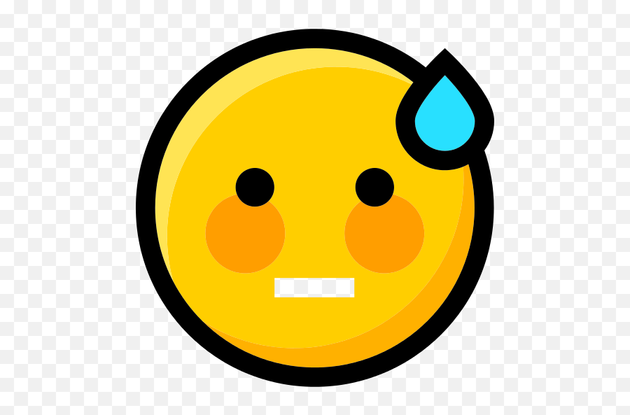 Embarrassed Png Icon - Icon Emoji,Embarassed Emoji
