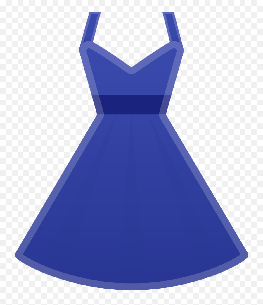 Dress Icon - Clothes Emoji Icon Png,Emoji Girls Clothing