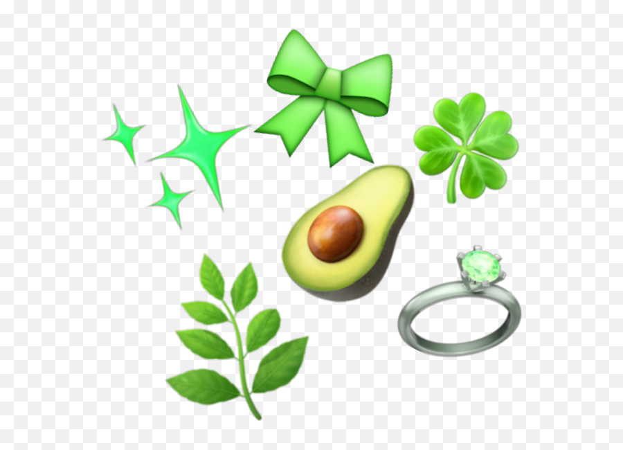Green Emojis Greenemoji Emojiwallpaper - Clip Art,Iphone Ring Emoji