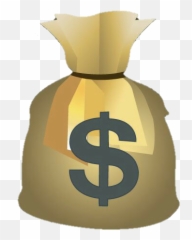 Money Emoji Emojis - Emoticon Bolsa De Dinero,Vase Emoji