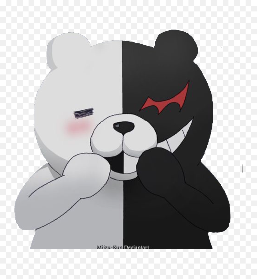 Monokuma Danganronpa Danganronpa2 - Monokuma Icon Emoji,Monokuma Emoji