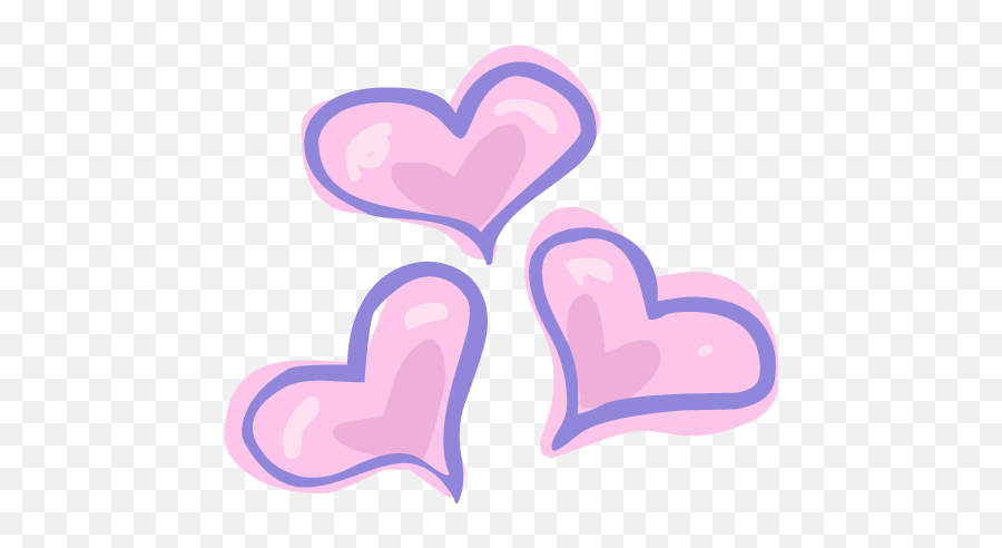 Hearts Love Icon - Transparent Cute Love Stickers Emoji,Heart Emoji Pc
