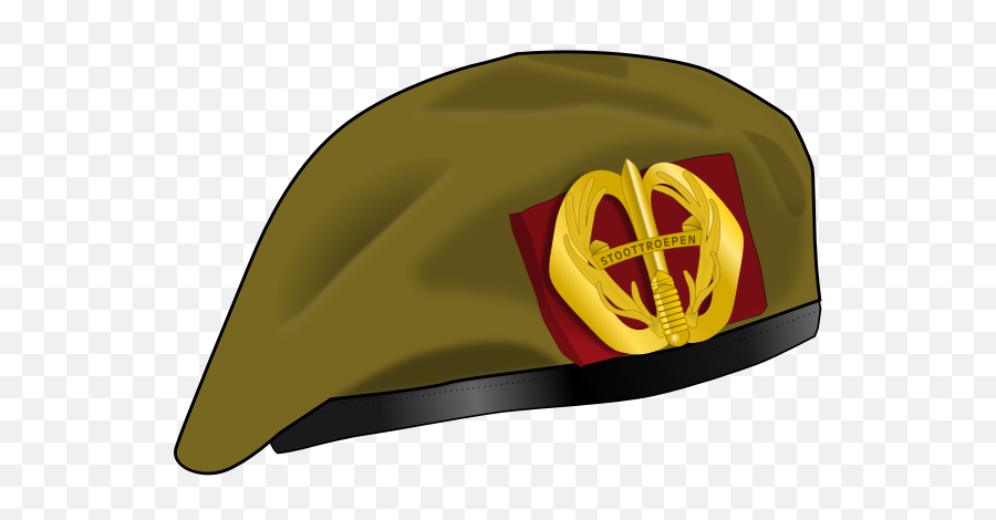 Military Beret - Army Man Cap Png Emoji,Usa Flag And Ship Emoji