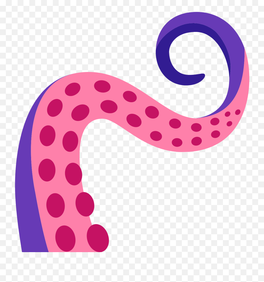 Transparent Background Octopus - Octopus Tentacles Clipart Png Emoji,Tentacle Emoji