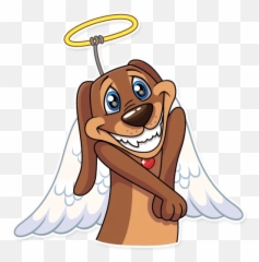 Cupid Dog Love Stickers - Cartoon Emoji,Cupid Emoji