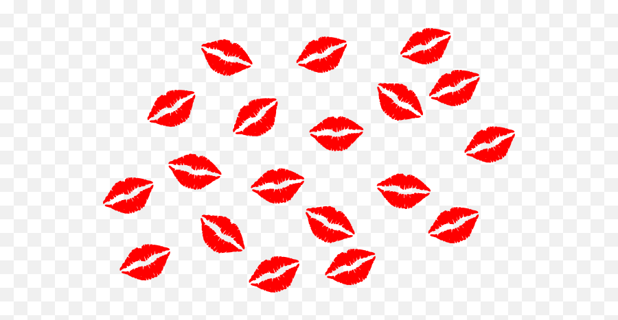 Kisses Cartoon Lips Kiss Clipart Image - Kisses Clipart Emoji,Kissing Lips Emoji