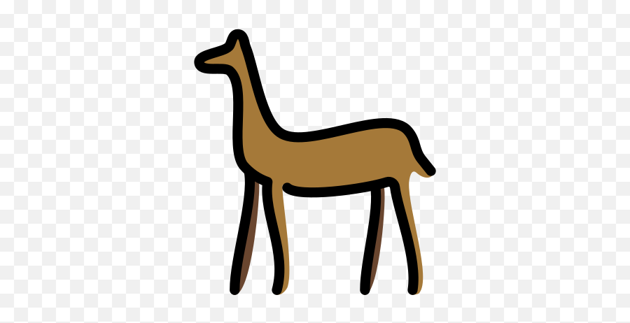 Llama Emoji - Animal Figure,Llama Emoji