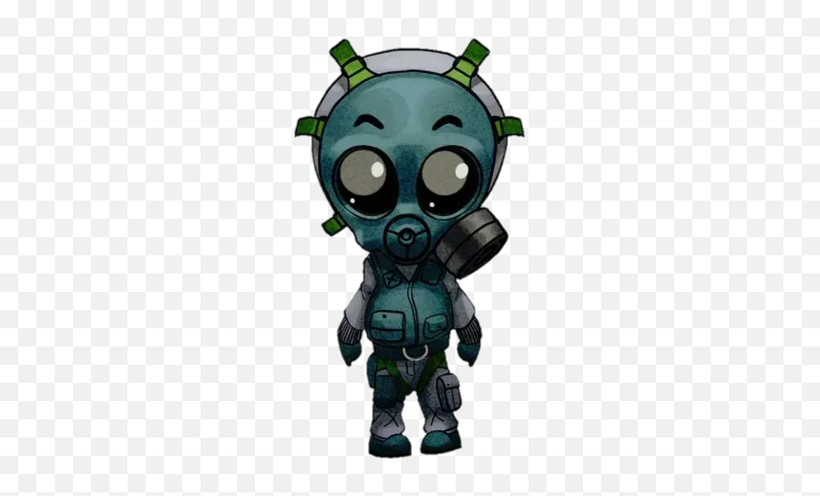 Rainbows Six Siege Xtoxico01 Whatsapp Stickers - Stickers Cloud Rainbow Six Siege Chibi Stickers Emoji,Gas Mask Emoji