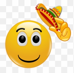 Mexico Hat - Smiley Emoji