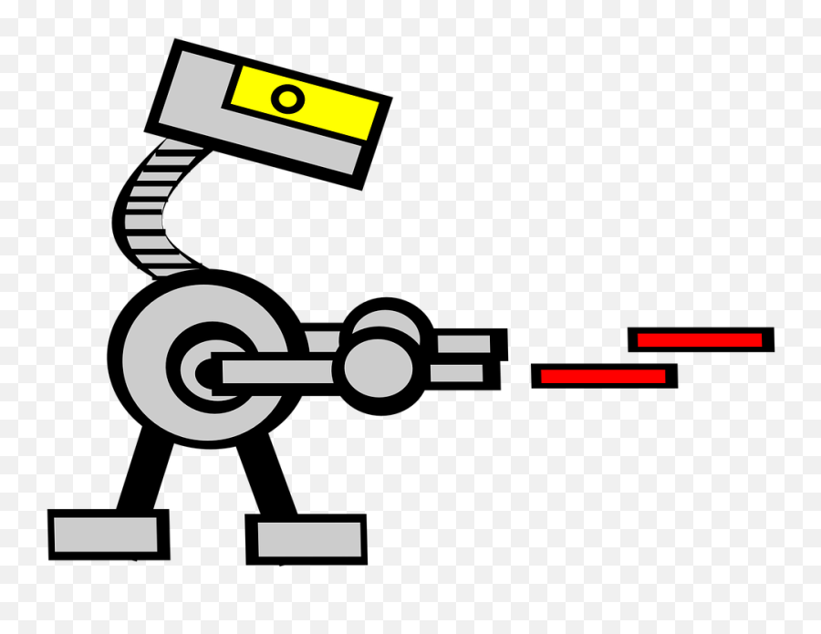 Free Laser Printer Vectors - Cartoon Battle Droid Emoji,Emoticon Codes