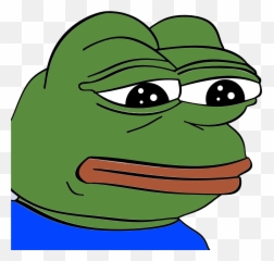 Pepe sweat emoji - Sad Png
