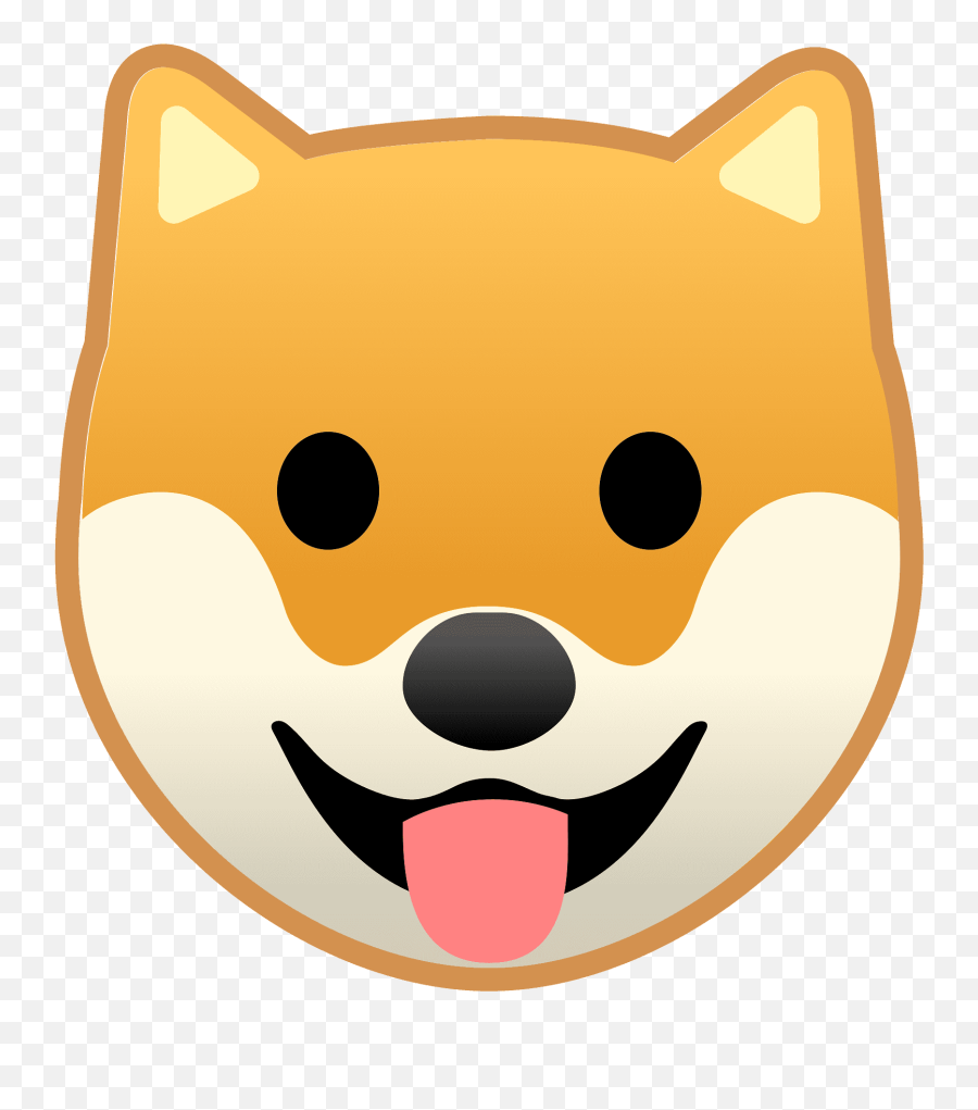 Dog Face Emoji Clipart - Dog Face Emoji,Dog Print Emoji