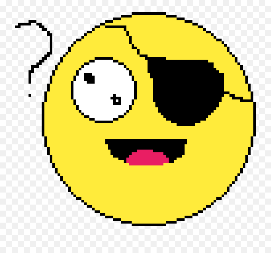 Pixilart - Minecraft Circle Template Emoji,Pirate Emoticon