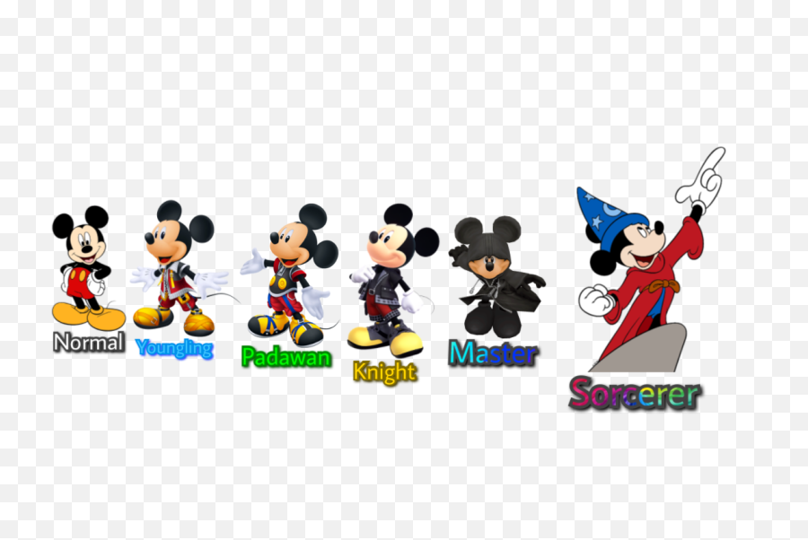 Mickey Mouse Universal - Cartoon Emoji,Jedi Emoji