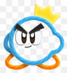 Kirby Prince Fluff Transparent Png - Epic Yarn Prince Fluff Emoji,Fists Up Emoticon