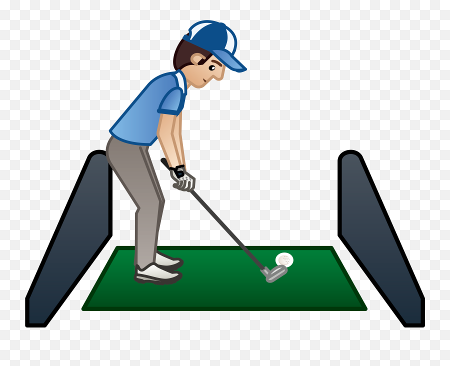 19366 Ball Free Clipart - Golf Driving Range Clipart Emoji,Golf Emoji