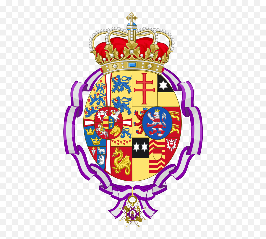 Arms Of Louise Of Hesse - Order Of Queen Alexandra Emoji,All 150 New Emojis