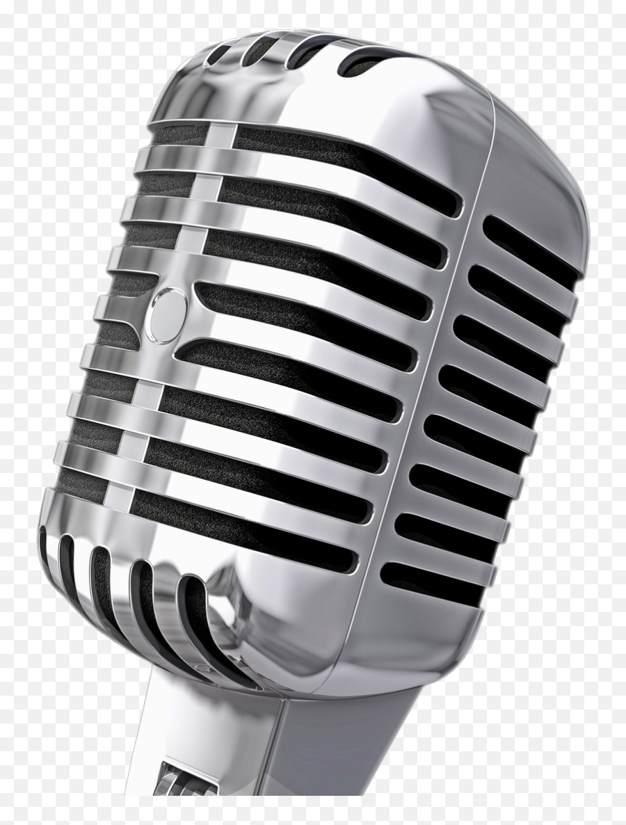 Microphone Png Image - Transparent Old School Microphone Emoji,Knock Knock Emoji