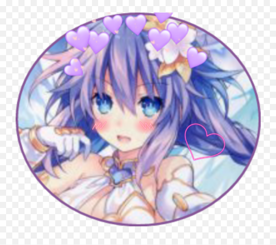 Neptunia Pdp Tsunako - Cartoon Emoji,Neptune Emoji