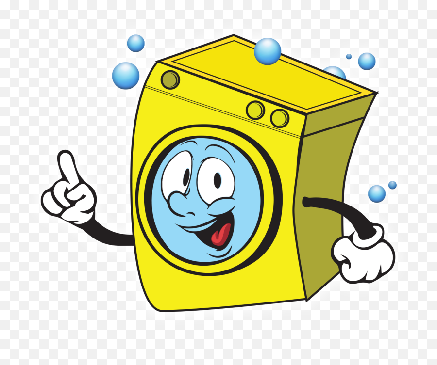 Babinda Laundromat - Cartoon Washing Machine Png Emoji,Laundry Emoticon