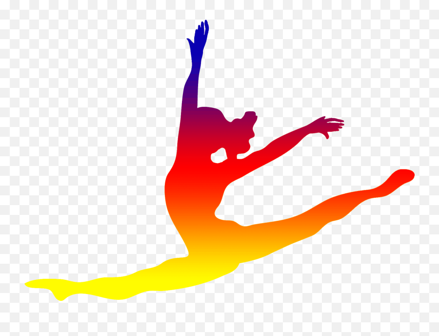 Gymnast Cartwheel Clipart - Dancer Clip Art Emoji,Cartwheel Emoji