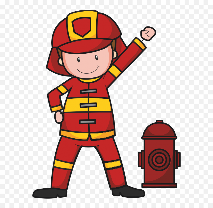Firefighter Clipart Images - Png Download Full Size Fireman Cartoon Emoji,Firefighter Emoji
