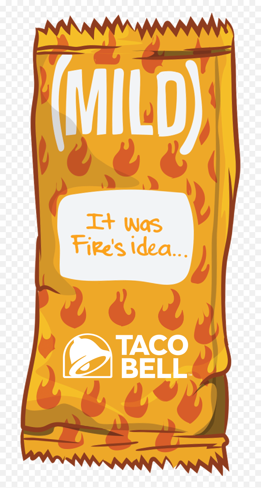 Taco Bell Sauce Packet Clipart - Taco Bell Sauce Clipart Emoji,Tacos Emoji