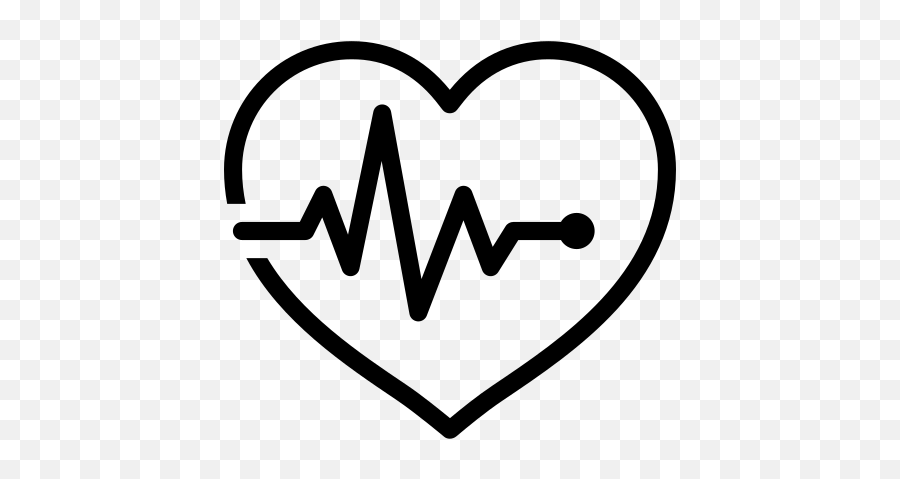 Heart With Pulse Icon - Heart Rate Monitor Png Emoji,Heart Pulse Emoji