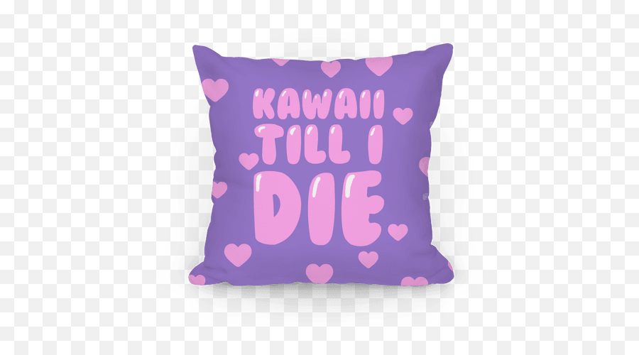 Kawaii Pillows Pillows Lookhuman - Cushion Emoji,Black Santa Emoji Pillow