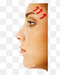 Face Surgery Nose Stock photography Rhinoplasty - Woman face Sugary Png Emoji