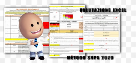 VALUTAZIONE IN EXCEL SEMI - QUANTITATIVO DEL RISCHIO AMIANTO Screenshot Emoji