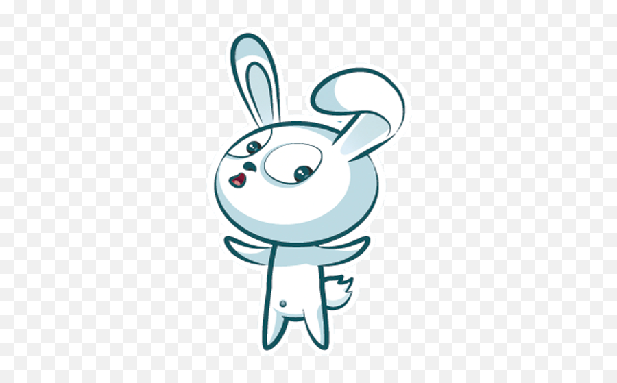 Bunny Sticker Pack - Apps En Google Play Wat Doen Hazen En Konijnen In Hun Vrije Tijd Emoji,Emoji Angelito
