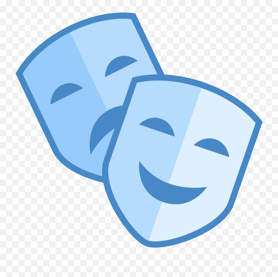 Theatre Mask Icon Clipart - Full Size Clipart 686683 Half Life 2 Symbol Emoji,Gas Mask Emoji