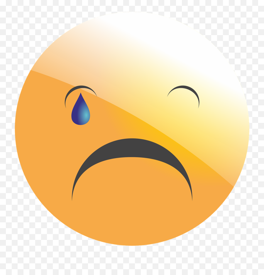 Emoticon Smiley Face Sad Cry Emoji,Sad Face Emoji